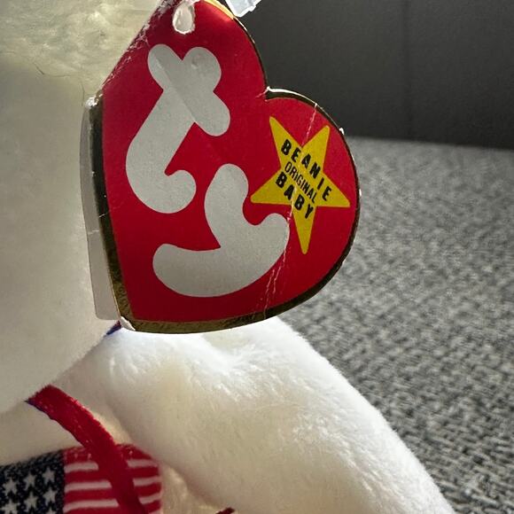 Ty Beanie Baby Libearty - Picture 2 of 5